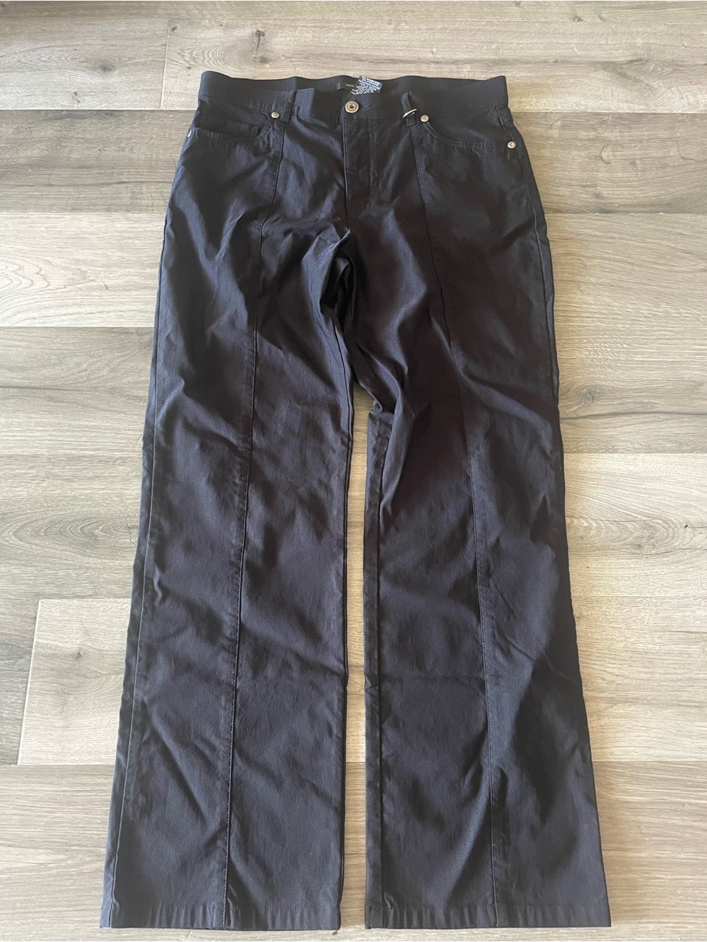 Simon Chang Black Denim Pants